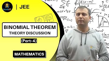 thinkIIT: JEE Mathematics: Binomial Theorem - 4-Middle Term
