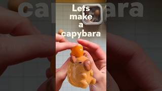 capybara! #claycharm #capybara #polymerclay