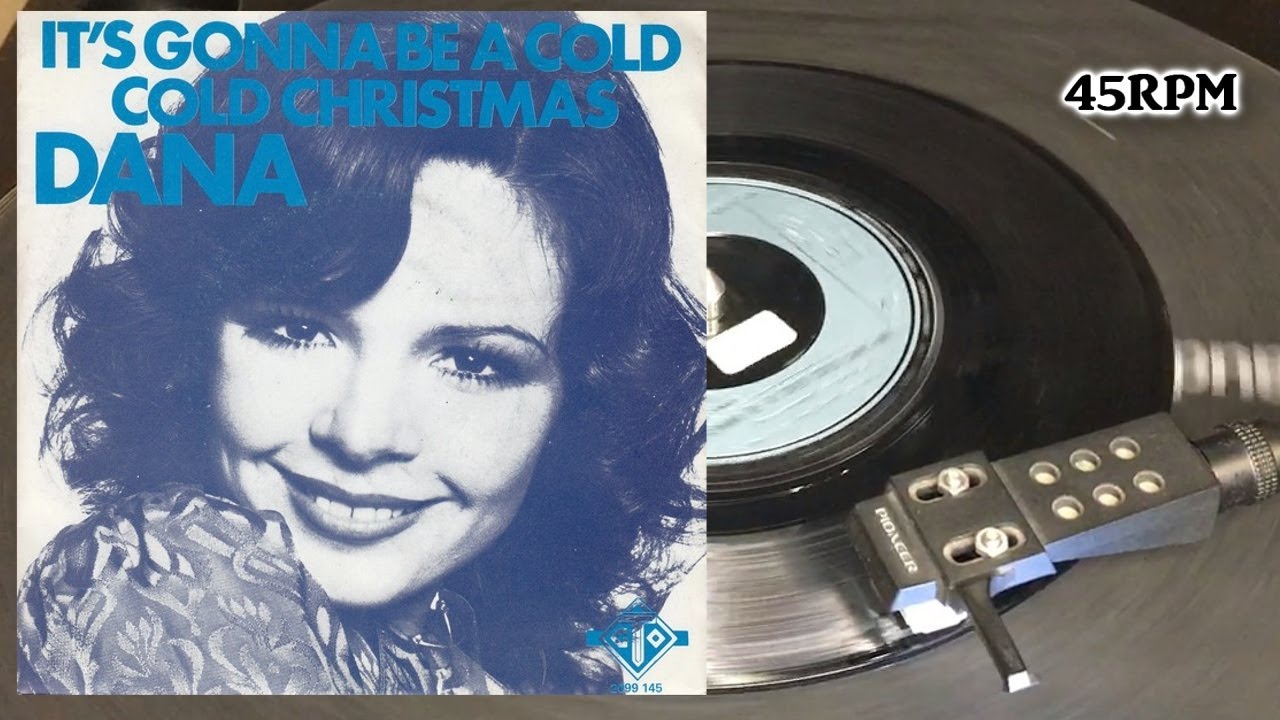 Dana - It's Gonna Be A Cold Cold Christmas, 1975, GTO - GT 45,Vinyl, 7