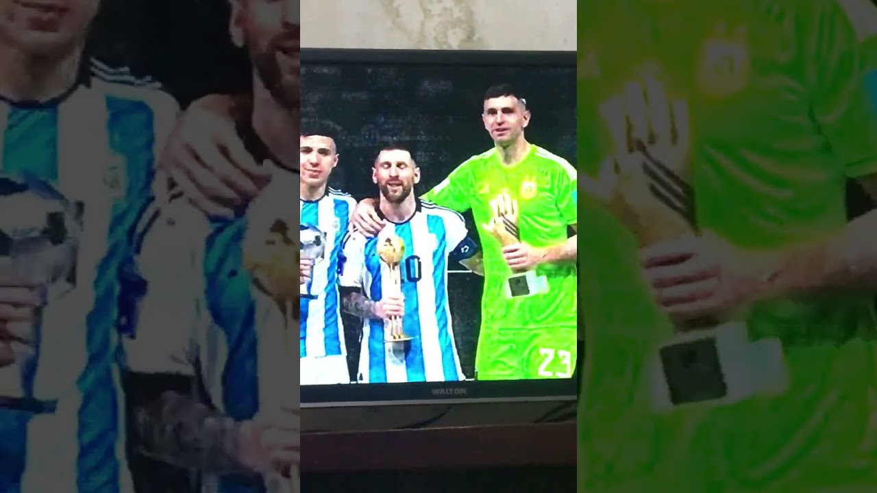Argentina 3 Best Players | Messi, Martinez, Fernandez | Messi Golden Ball | Martinez Golden Gloves