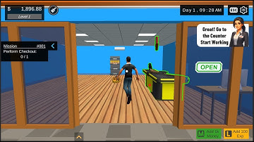Unity Game Development | Make Clone Supermarket Simulator 3d Game | Add Tutorials | Working Live