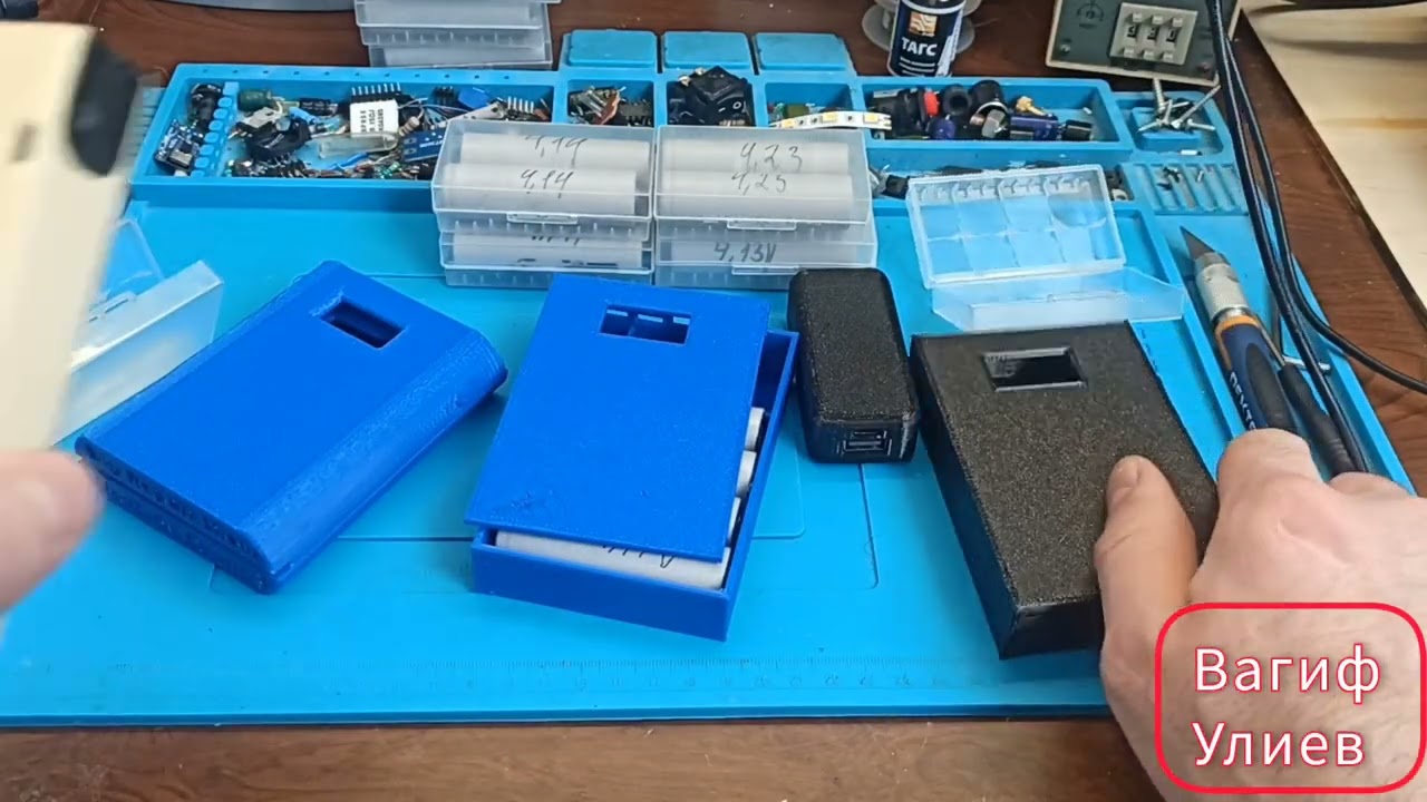 Повербанк своими руками на 3Д принтере..