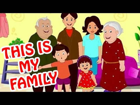 This Is My  Family  Nursery English Rhyme My  Family  