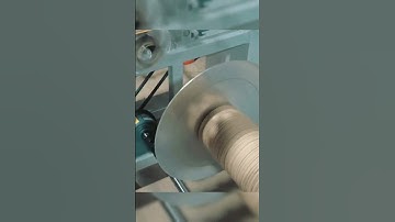 Efficient Production Process: Paper Rope Making Machine in Action