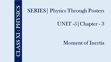 Physics Class - 11 | Unit 05 | Chapter 03: Moment of Inertia