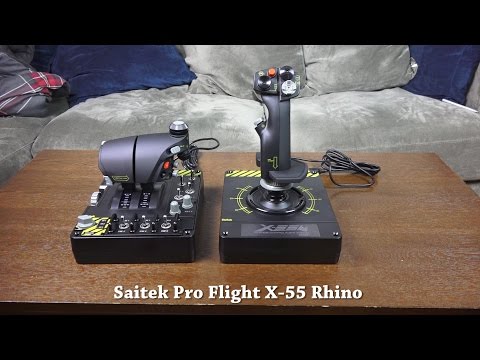 Saitek Pro Flight X-55 Rhino Review: Ready for VR