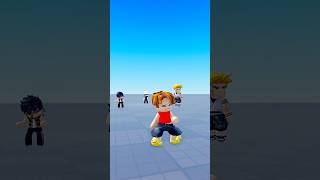 Bailalo Gozalo Trend 😳with Bacon and Gojo😨#roblox #robloxshorts