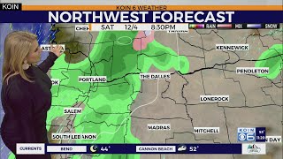 Weather forecast: No more 60's, cooler air arrives along with a few sprinkles