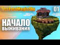 Streamcraft TechnoMagicSky #01 Начало Выживания