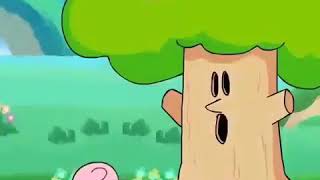 Kirby kills a tree