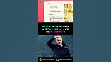 😳👉Microsoft Edge Evolves into an AI-Powered Browser with New ‘Copilot Mode’.......#microsoftedge