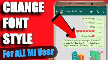 How to Change Font Style in any Xiaomi Android Phone/Device[Without root]🔥🔥🔥