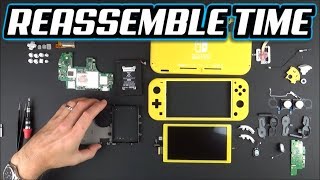 Nintendo Switch Lite - REASSEMBLE (56 Parts)