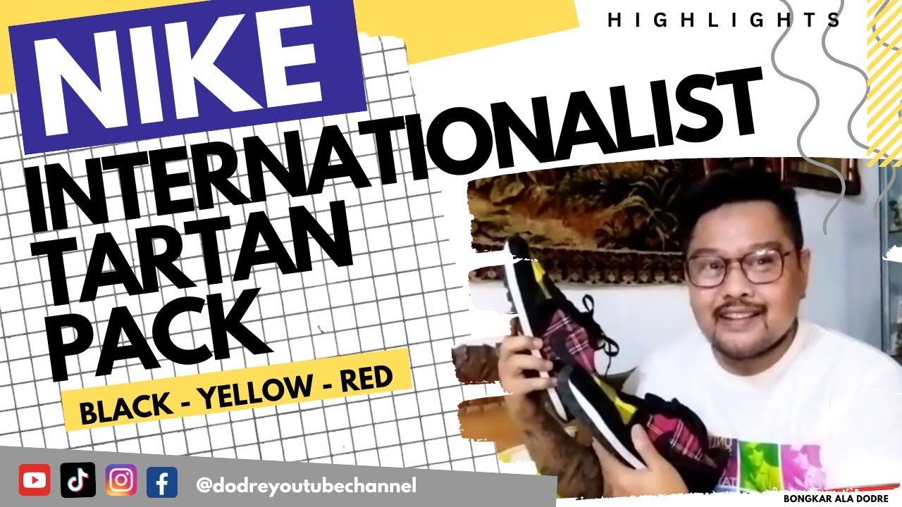 HIGHLIGHTS || TARTAN PACK - NIKE || BLACK - YELLOW - RED - YouTube