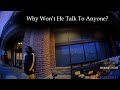 Officers find a Man who won't talk to them