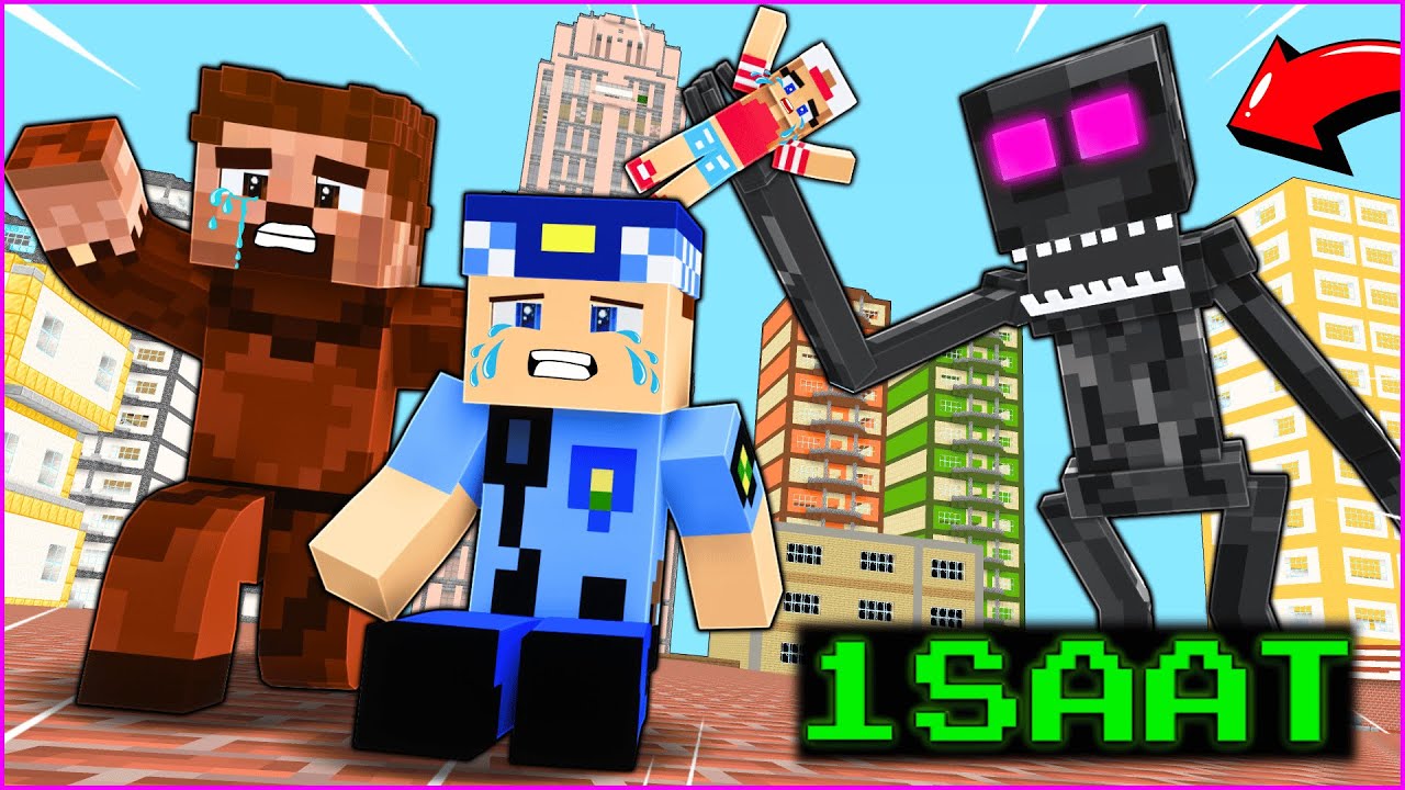 KORKUNÇ CANAVARDAN FİLMİ! 😱 - Minecraft