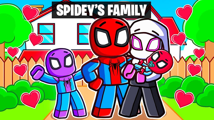 Spiderman Gets a FAMILY in Roblox!
