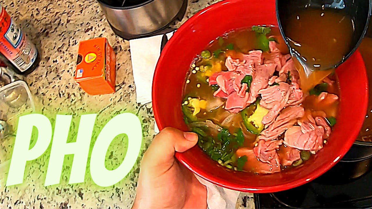 Easy Pho at home Pho recipe YouTube