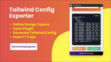 Figma to Tailwind Exporter: A Game-Changer for Developers