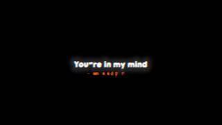 mentahan lirik lagu 30 detik DJ your in my head your in my mind slow bass