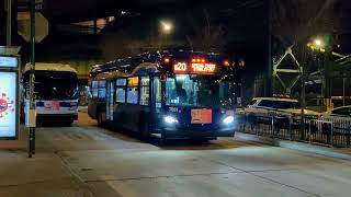 NYCT Bus: 2021 New Flyer XD40 7851 on the B20 at Broadway Junction