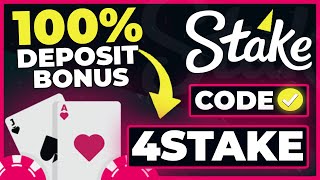 Stake Promo Code 4STAKE: Deposit Bonus Up To $250 + Daily Rewards (NEW Stake Bonus Code 2026)