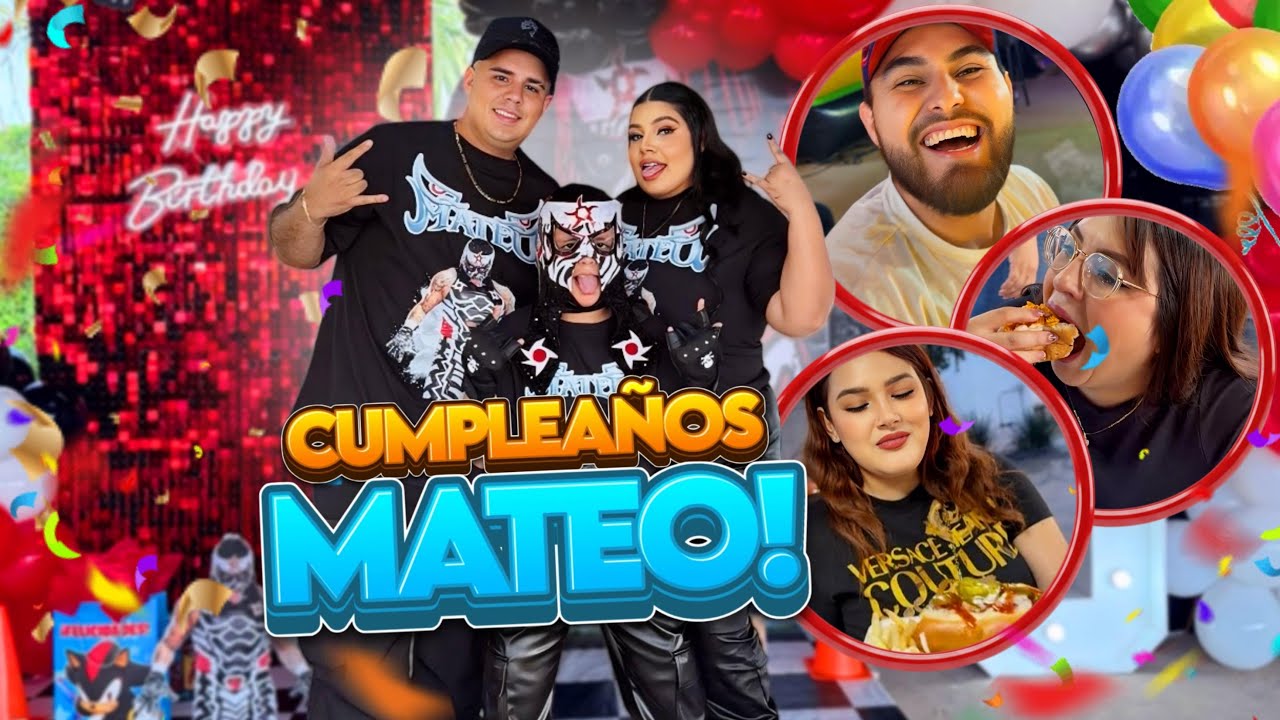 ASÍ FESTEJAMOS EL CUMPLEAÑOS DE MATEO 🥳 | TODO SE DESCONTROLÓ 🤯