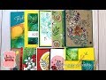 10 Cards 1 Kit | Simon Says Stamp October Card Kit 2018 | Sketched Flowers