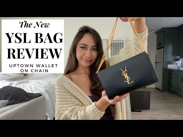 YSL MONOGRAM CHAIN WALLET WOC UNBOXING