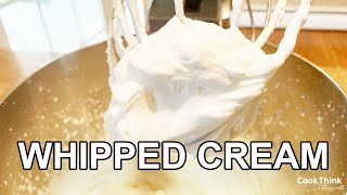 How To Make Real Whipped Cream Cookthink