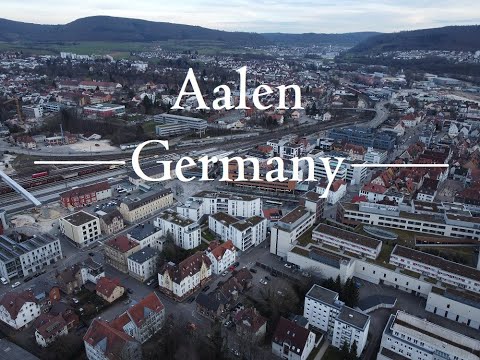 Aalen - Germany by drone 4K