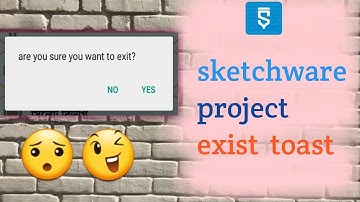 How to add exit activity in your sketchware project.