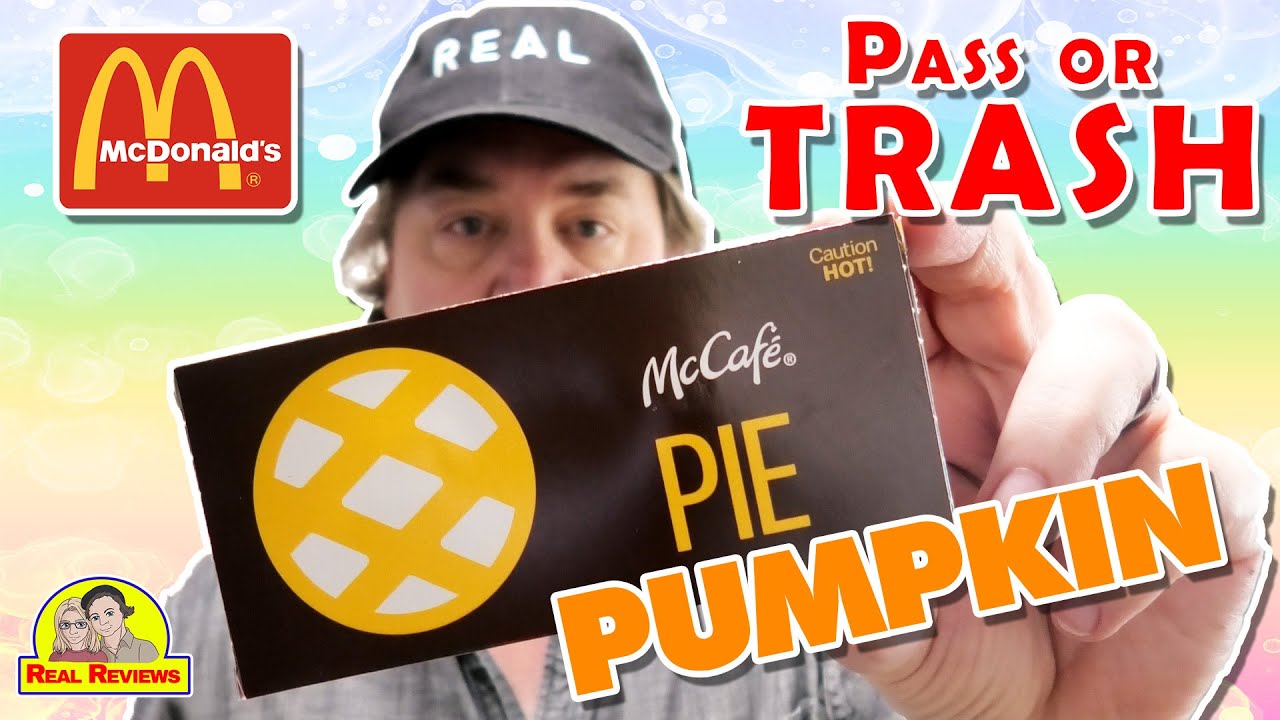 McDonald's Pumpkin & Creme Pie Review PASS or TRASH YouTube