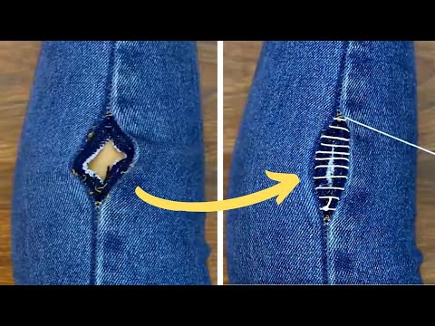 Video: 3 modi per riparare i jeans strappati