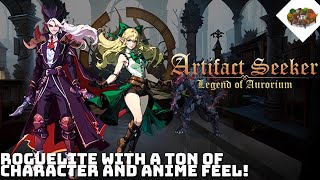 Roguelite with a ton of character and anime feel! | Artifact Seeker: Legend Of Aurorium