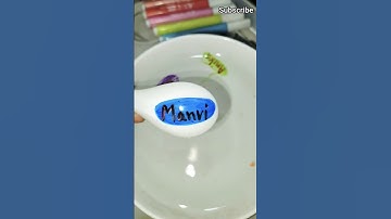 Floating name drawing with doms floating marker #trending #art #shorts