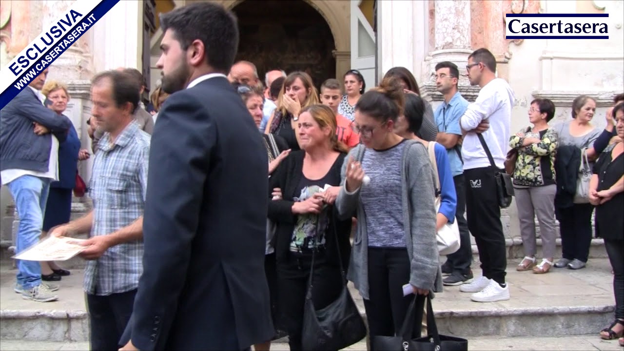 Casertasera.it omicidio Leggiero funerali