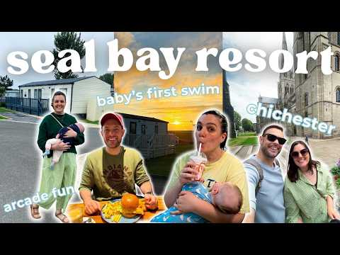 Seal Bay Resort Family Holiday Vlog! Arcade, Shows & Chichester with Our 4 Month Old Baby 🚐 👶 Vlog 2