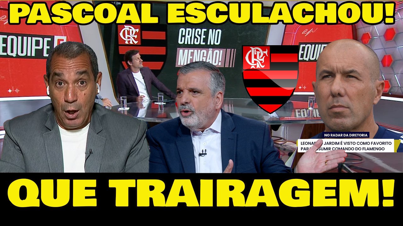 PASCOAL PERDEU A LINHA! OLHA O QUE ELE FALOU DA DEMISSÃO DE FILIPE LUÍS - BOTO PERDEU O VESTIÁRIO?