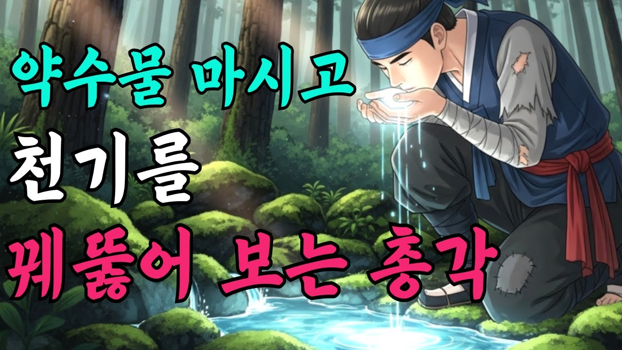 약수물 마시고 천기를 꿰뚫은 총각ㅣ야담,민담,옛이야기,신화,전설,민담
