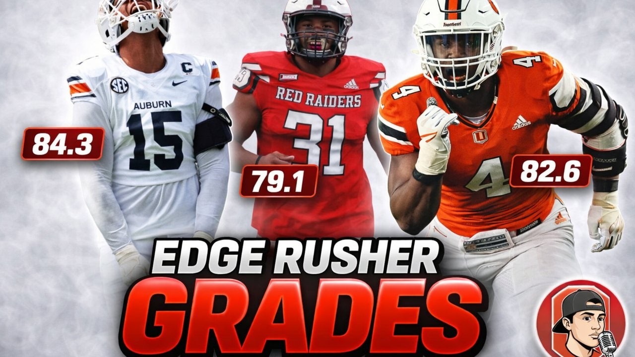 2026 NFL Draft EDGE Rankings | Film Grades & Prospect Tiers