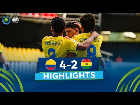 HIGHLIGHTS | COLOMBIA vs. BOLIVIA | CONMEBOL SUB 20 FUTSAL