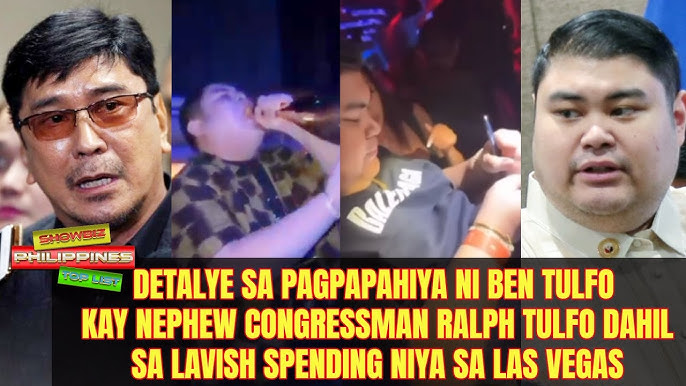 Detalye sa pagpapahiya ni Ben Tulfo kay Congressman Ralph Tulfo dahil sa  spending niya sa Las Vegas