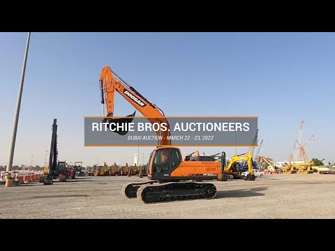 Ritchie Bros. Dubai Auction, 22nd - 23rd March 2022