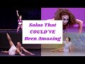 Solos That COULD&#39;VE Been Amazing || Dance Moms