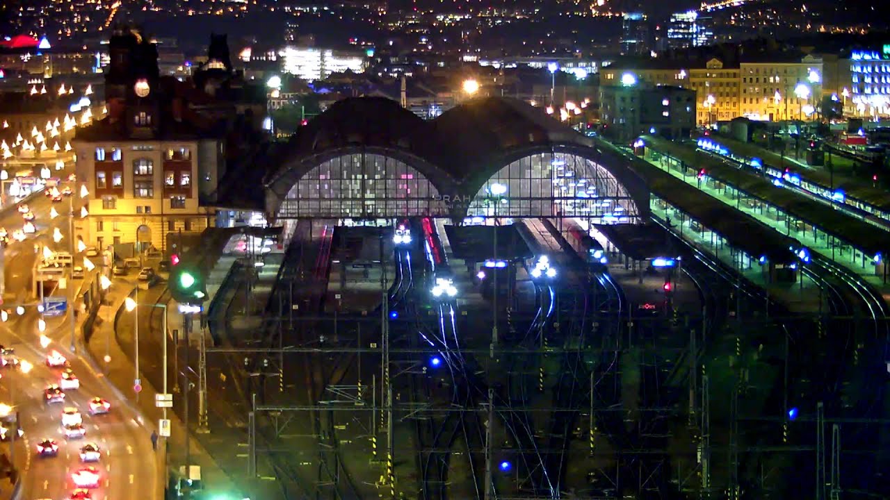 Praha hlavní nádraží - Bombový pátek - 2015-02-05