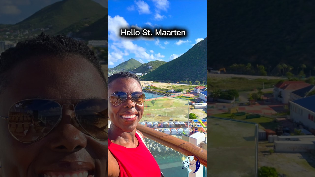 Good morning from St. Maarten #cruise #stmaarten #royalcaribbean