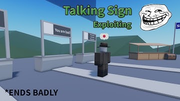 Trolling as a talking sign - Rate My Avatar