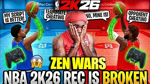 NBA 2K26 Random Rec! ZEN VS ZEN: I Got Stuck in a "Cheater War"