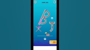 Water Puzzle Fish Rescue Pull The Pin Level 233 Gameplay WalkThrough Solution